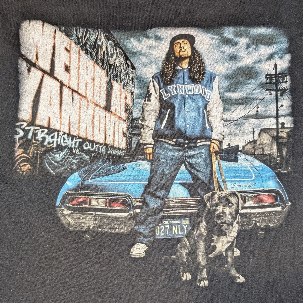 Weird Al Yankovic Concert Tee Mens Lg 2007